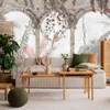 Muralo Vlies Fototapete TIERE Blätter Pflanzen Architektur Produktbild-Vorschau 4