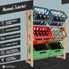 Dimono Getränkekistenregal aus Bambus Holz für 6 Kästen - Produktbild-Vorschau 2