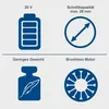 Diagram showing features of a product. Anteprima dell’immagine prodotto