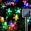 Solar Lichterkette bunt, LED Solarlichter im Blumenform, 5 Produktbild-Vorschau 1