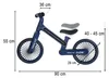 Trike Fix KX2867 Laufrad mit LED-Beleuchtung, dunkelblau Produktbild-Vorschau 12
