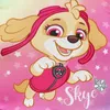 Paw Patrol Skye Regenbogen Mädchen Kinder Tüllkleid Kleid – Produktbild-Vorschau 4