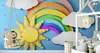 Muralo XXL Vlies FOTOTAPETE Abstrakte SUN 3D Effekt Wolken Produktbild-Vorschau 4