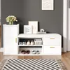 Armadio per scarpe, dimensioni 128x30x68 cm, con 2 Anteprima dell’immagine prodotto 1