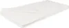 A white mattress topper is shown on a white background. Voir les images du produit