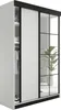 KIER FURNITURE Schiebegarderobe mit Spiegel, Weiß - Produktbild-Vorschau 2