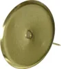 Kaemingk Adventskerzenhalter Ø 8 cm hellgold ohne Dorn, 4 Produktbild-Vorschau 2