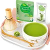 Zestaw matcha "White Marmor" z elegancka czarka, miotelka, Podgląd zdjęcia produktu 6