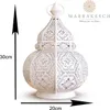 Orientalische Laterne Dekoration Maha Weiss Produktbild-Vorschau 3