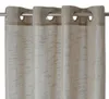 Kutti Vorhang Celtic taupe mit Ösen. Pflegeleicht, Gardine Produktbild-Vorschau 3