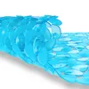Circul Duschmatte 53 x 53 cm türkis transparent Steinoptik Produktbild-Vorschau 3