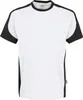Hakro T-Shirt-Contrast Performance - Weiß/Anthrazit - Größe Produktbild-Vorschau 1