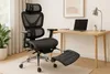 Fotel biurowy ergonomiczny KB106 czarny Podgląd zdjęcia produktu 14