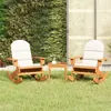 vidaXL 3-tlg. Garten-Lounge-Set Adirondack Massivholz Produktbild-Vorschau 2