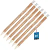 KOTARBAU® Lot de 6 Poteau Bois pour Palissade Poteau de Voir les images du produit 1