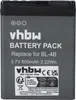 vhbw Akku kompatibel mit Nokia 2660, 2505, 3606, 1606, Produktbild-Vorschau 3