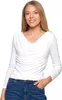 Moraj | Damesblouse - Wit - Katoen - Lange mouwen - Modieus Productafbeelding-voorbeeld 7