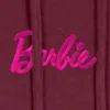 Spreadshirt Barbie Logo Klein Stick Damen Premium Hoodie, Produktbild-Vorschau 2