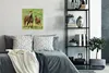 MuchoWow® Poster Pferde - Gras - Braun 50x50 cm - Produktbild-Vorschau 4