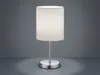 Lampe de table JERRY 1 flamme Chrome Abat-jour en tissu Voir les images du produit 3