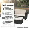 Mucola Mobili da giardino Polyrattan Lounge Chair Sofa Anteprima dell’immagine prodotto 12