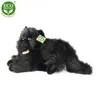 RAPPA Chat en peluche noir couché 30 cm ECO-FRIENDLY Voir les images du produit 7
