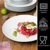 Moritz & Moritz BASIC 18-tlg Geschirr Set 6 Personen Weiß Produktbild-Vorschau 3