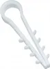 USMO Staffa di montaggio rapido - 12mm Per fili Bianco Anteprima dell’immagine prodotto 3