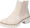 Rieker Chelsea Boots Ladies Synthetic Leather Beige Podgląd zdjęcia produktu 25