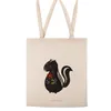 Mr. & Mrs. Panda Tote Bag Stinktier Blume - Transparent - Produktbild-Vorschau 3