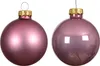 Weihnachtskugeln Glas 6cm x 10 Stück - Vintagerosa Produktbild-Vorschau 1