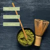 set di 2 pezzi di frusta e cucchiaio per matcha - frusta Anteprima dell’immagine prodotto 2