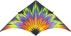 Jednošnúrový šarkan HQ Delta Fireworks 4 m 106424 Rainbow Náhľad obrázku produktu 1