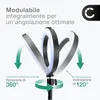 Luce ad anello, ring light bicolore 3000K-6500K con Anteprima dell’immagine prodotto 5