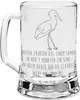 Mr. & Mrs. Panda Krug Storch - Transparent - Geschenk, Gute Produktbild-Vorschau 1