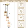 ZMH Pendelleuchte 3 Flammig Hängelampe Esstisch - Produktbild-Vorschau 2