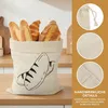 Leinen-Brotbeutel 2er Set, 40x30 cm, wiederverwendbar, Produktbild-Vorschau 3