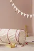 Kids Concept Spieltunnel Punkte rosa 180cm lang - D 47 cm - Produktbild-Vorschau 2