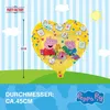 Peppa Pig Folienballon Herz Ø 45 cm Helium Ballon Produktbild-Vorschau 4