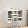 vidaXL Szafka na buty z półką Biała 77,5 x 30 x 51 cm Podgląd zdjęcia produktu 3