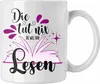 Trendation - Leseratte Tasse Geschenk Bücher Lesen Die Tut Produktbild-Vorschau 1