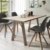 riess-ambiente Design Esstisch LOFT 160cm natur anthrazit Produktbild-Vorschau 1