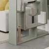 DECORTIE Labirent Modernes Bücherregal Raumteiler Eschgrün, Produktbild-Vorschau 4