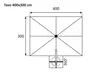 Schneider Ampelschirm TAVO 400 x 300 cm anthrazit – Produktbild-Vorschau 6