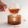 Stövchen für Teekanne, Duftlampe Teelicht, Teewärmer mit Produktbild-Vorschau 7