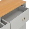 vidaXL Příborník Grau 112x35x81 cm Náhled obrázku produktu 5