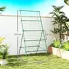 Outsunny Treillis en acier inoxydable à planter Support Voir les images du produit 3