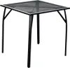 Zahradní stůl kovový s drátěnou deskou 70 x 70 x 72 cm Náhled obrázku produktu 2