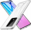 Two transparent phone cases are shown diagonally, with one partially covering the other. The phone cases are clear and show the phones inside. Produktbild-Vorschau