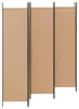 Möbel 6-teiliger Raumtrenner Beige 300 x 200 cm Produktbild-Vorschau 3
